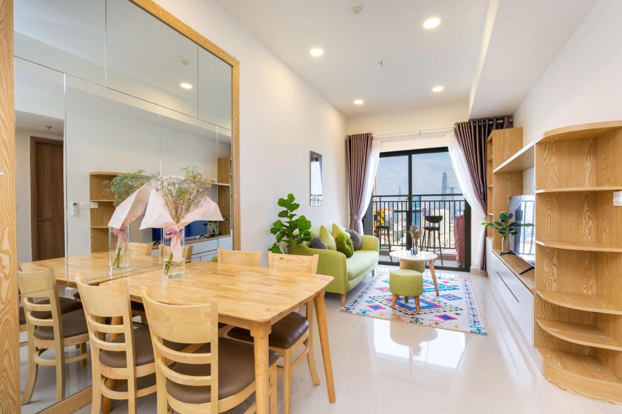 Yu Stay Green Premium Luxury 2Bedrooms Condotel In D1 Near Bui Vien Street โฮจิมินห์ซิตี้ ภายนอก รูปภาพ