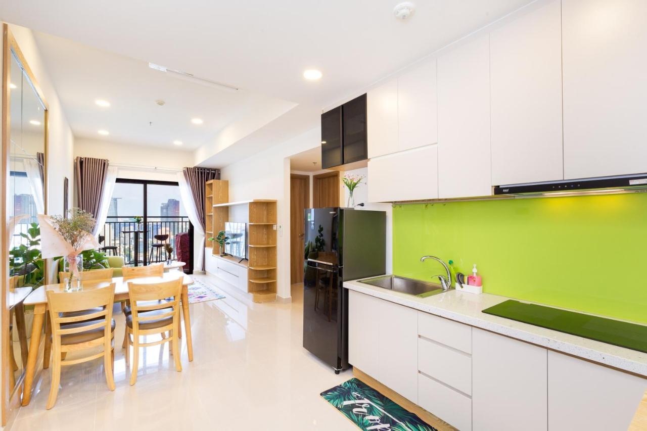 Yu Stay Green Premium Luxury 2Bedrooms Condotel In D1 Near Bui Vien Street โฮจิมินห์ซิตี้ ภายนอก รูปภาพ