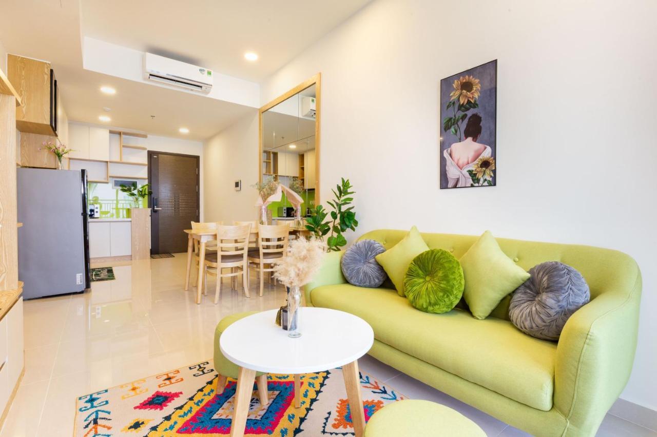 Yu Stay Green Premium Luxury 2Bedrooms Condotel In D1 Near Bui Vien Street โฮจิมินห์ซิตี้ ภายนอก รูปภาพ