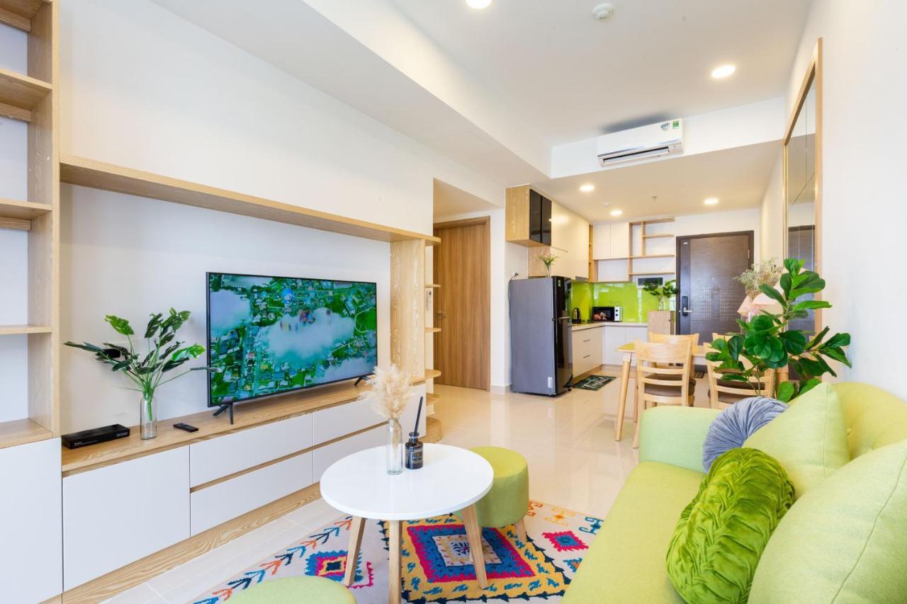 Yu Stay Green Premium Luxury 2Bedrooms Condotel In D1 Near Bui Vien Street โฮจิมินห์ซิตี้ ภายนอก รูปภาพ